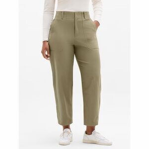 Athleta Barrel Pants Skyline High Rise Women’s Size 10 Olive